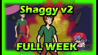 Friday Night Funkin' | VS Shaggy v2 Full Week [All Song Completed][Full Gameplay]