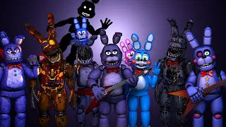 [FNAF C4D SPEED ART] Bonnie Generations