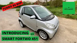Introducing my 2008 Smart Fortwo Passion 84BHP 451