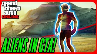 Aliens in Los Santos!? - GTA 5 ONLINE Deutsch