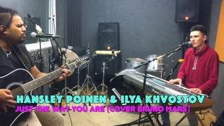 Bruno Mars - Just the way you are (Live-cover by Hansley Ponien & Ilya Khvostov)