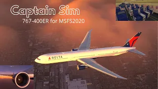 NEW CAPTAIN SIM 767-400ER FOR MSFS2020! JFK-LAX