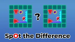 "Spot the Difference" by No ob - The Impossible Game 2 Custom Level