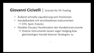 Giovanni Cicivelli: Mein Forex Trading. Meine Tipps. Meine Erfahrung. Admiral Markets Spezial