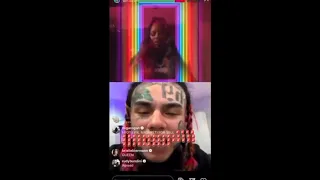 6IX9INE AND NICKI MINAJ FULL INSTAGRAM LIVE!!