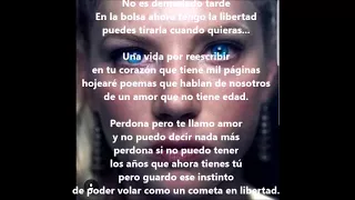 Scusa ma ti chiamo amore (Disculpa pero te llamo amor) Sugar Free  Lyrics Español