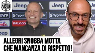 Allegri evita Thiago Motta! Mancanza di rispetto in sofferenza stampa pre Roma-Juventus ||| Avsim