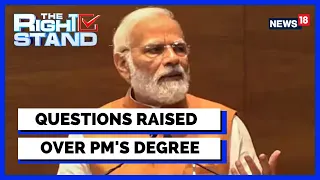 PM Modi Degree Row | Uddhav Thackrey Raises Questions Over PM Modi's Degree | English News | News18