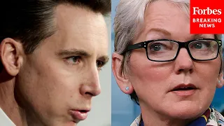 'How Can You Say That?': Josh Hawley Presses Jennifer Granholm In Hearing