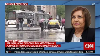 România, una dintre țările puternic afectate de ciclonul mediteranean