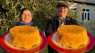 WE COOKED DELICIOUS SHAH PILAF IN TANDOOR FOR THE WHOLE FAMILY! VILLAGE COOKING