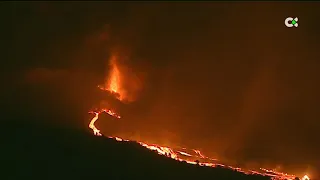 Todoque, prácticamente sepultado por la lava