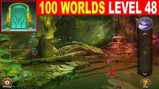 100 Worlds LEVEL 48 Walkthrough - Escape Room Game 100 Worlds Guide