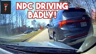 Almost Took My Bumper! | Hit and Run | Bad Drivers, Brake Check. Dashcam Compilation 585