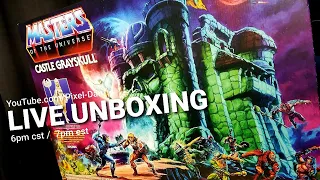 MOTU Origins CASTLE GRAYSKULL | LIVE Unboxing and First Impressions