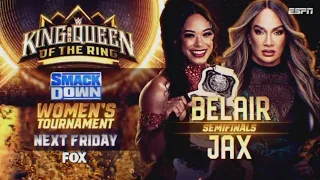 WWE 2K24 Bianca Belair Vs. Nia Jax SMACKDOWN WOMEN'S SEMIFINALS Match Simulation.
