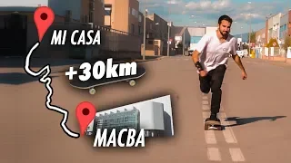 +30km PATINANDO en SKATE!? ¿es posible?