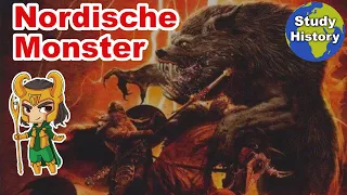 TOP 5 MONSTER in der NORDISCHEN Mythologie I Fenrir, Jörmundgandr & Co