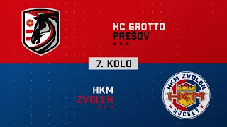 7.kolo HC Grotto Prešov - HKM Zvolen HIGHLIGHTS