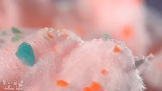 Cotton Candy Infused with Pop Rocks