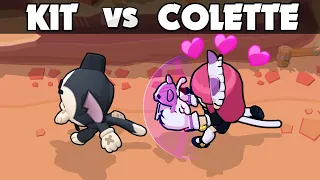 KIT vs COLETTE ⭐ Brawl Stars