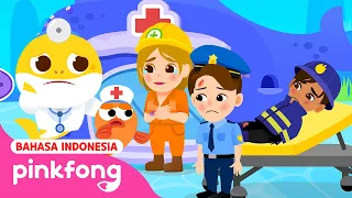 Aduh, Petugas Polisi Terluka! | Kartun Anak | Main Rumah Sakit | Baby Shark Indonesia
