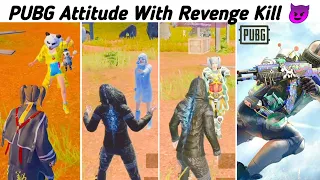 PUBG MOBILE Attitude With REVENGE KILL 😈 & MAX PHARAOH X-SUIT  ( Part 43 ) | Hey Noob Gaming