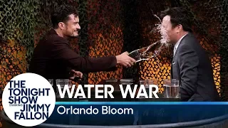 Water War with Orlando Bloom