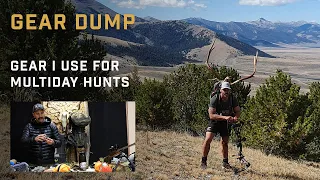 Gear Dump - Backpack Hunting