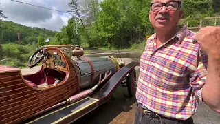 Hawkins County artists builds replica Chitty Chitty Bang Bang car