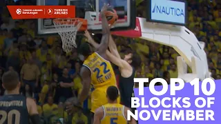 Top 10 Blocks | November | 2022-23 Turkish Airlines EuroLeague