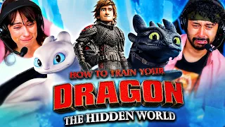 HOW TO TRAIN YOUR DRAGON 3: The Hidden World MOVIE REACTION!! FIRST TIME WATCHING! Full Movie Review