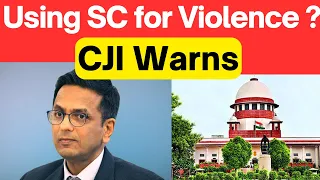 Don't Use SC for escalating Violence, CJI Warns on Manipur Hearing #SupremeCourt #LawChakra