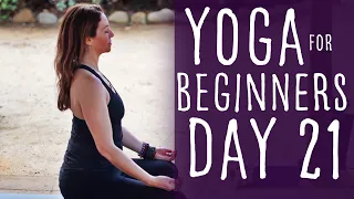 Yoga For Beginners At Home (10 min class) 30 Day Challenge Day 21