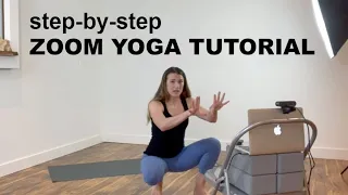Full Zoom Tutorial for Yoga Teachers
