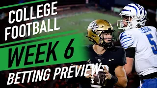 College Football Week 6 Picks and Predictions | CFB 2022 Free Picks Week 6