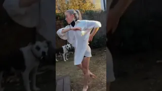 Billie Eilish dancing before injury 2015 #shorts