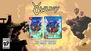 Owlboy - Gameplay trailer - ESRB