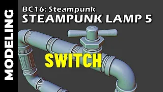 BLENDER CHALLENGE 16: Steampunk Lamp 5 (Part 7)
