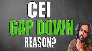 CEI Stock Analysis | 🤫 WHY WE GAPED DOWN $ ?💥Camber Energy Stock👀HURRY