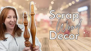 5 Scrap Wood Decor DIY’s // High end home decor