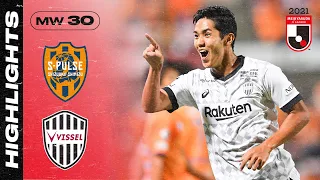 Muto headed in his FIRST goal! | Shimizu S-Pulse 0-2 Vissel Kobe | Matchweek 30 | 2021 J1 LEAGUE