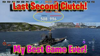 The Most Insane Game I Have Ever Played! (World of Warships Legends)