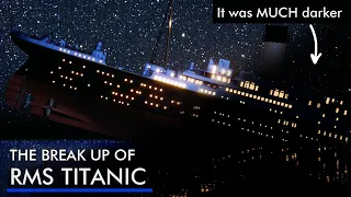 What did Titanic's Break Up REALLY Look Like? (How the Movies Got it Wrong.)