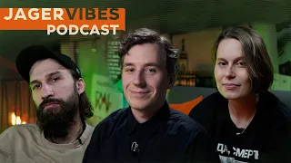 JagerVibes подкаст | Застой сцены, локальность, мифы тусовок: Руслан Чижов, Алиса По, Женя Горбунов