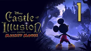 Прохождение Castle of Illusion Серия 1 "Сказочный лес злобного дуба"