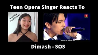 Teen Opera Singer Reacts To Dimash - S.O.S