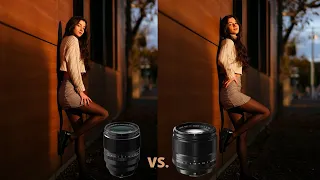 Fujifilm 50mm F1.0 R WR vs 56mm F1.2 w/ @rosinashakirova (X-T4, X-S10)