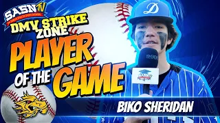 DMV Strike Zone Interviews Pitcher Biko Sheridan