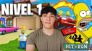 JUGANDO EL "GTA DE LOS SIMPSONS" / SIMPSONS HIT AND RUN / NIVEL 1